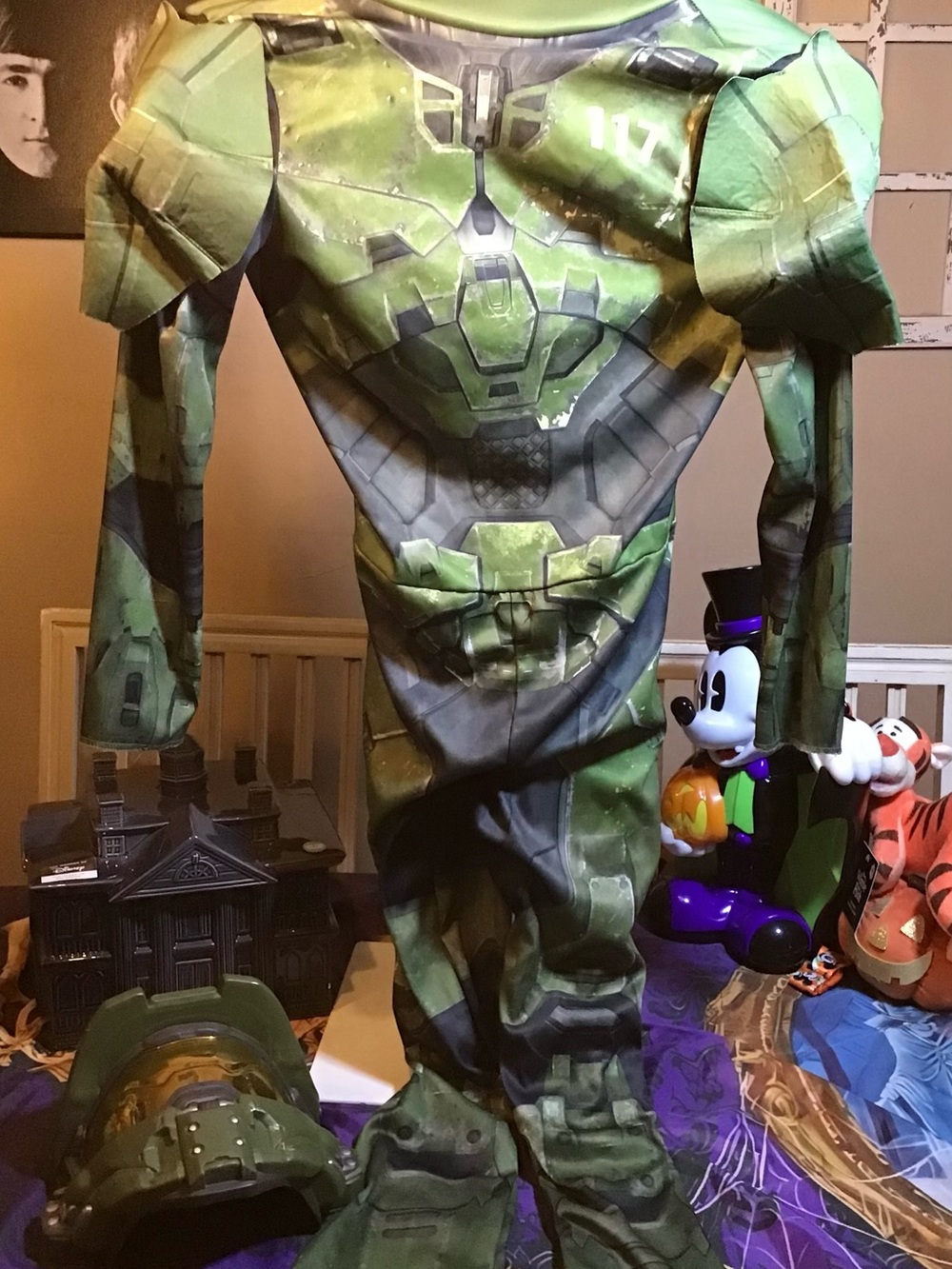 Halo master chief child costume size large 10/12